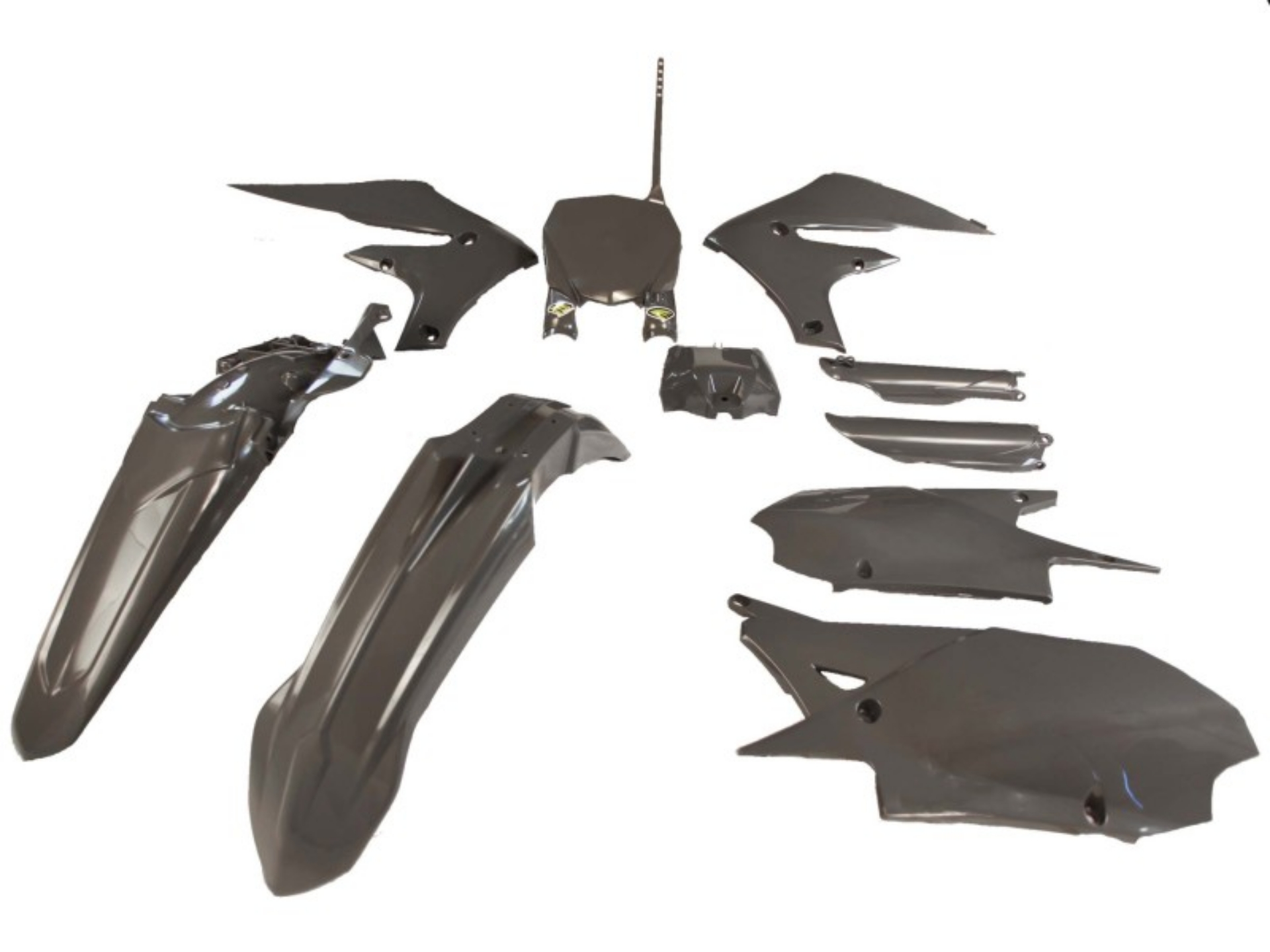 Picture of Cycra 18+ Yamaha YZ250F-450F-FX Powerflow Body Kit - Battleship Gray
