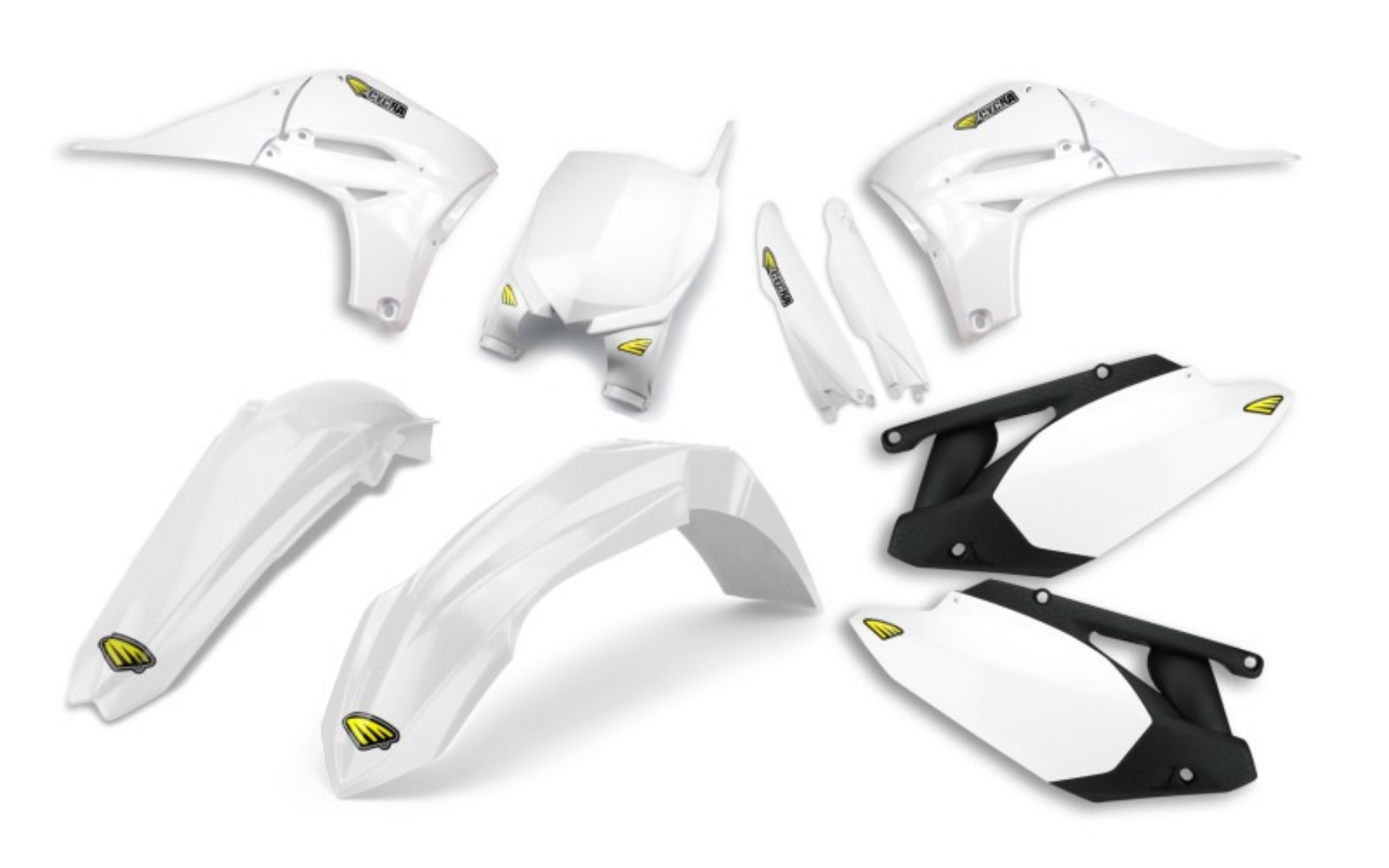 Picture of Cycra 10-13 Yamaha YZ450F Powerflow Body Kit - White