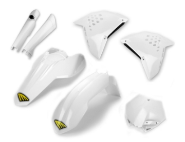 Picture of Cycra 07-11 KTM 125-505 SX-XC-SX-F-XC-F-XC-W-XCF-W-EXC-F Powerflow Body Kit - White