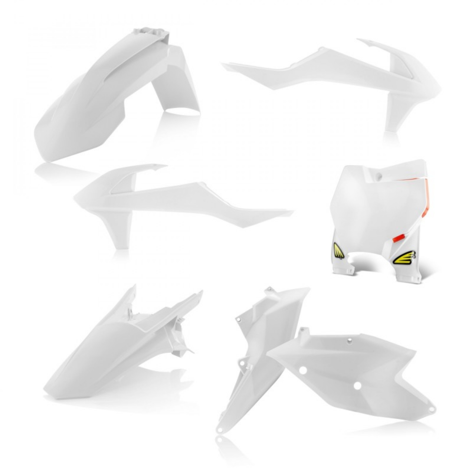Picture of Cycra 16-18 KTM 125-450 SX-XC-SX-F-XC-F 5 PC- Replica Body Kit - White