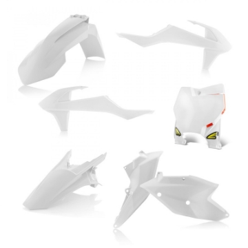 Picture of Cycra 16-18 KTM 125-450 SX-XC-SX-F-XC-F 5 PC- Replica Body Kit - White