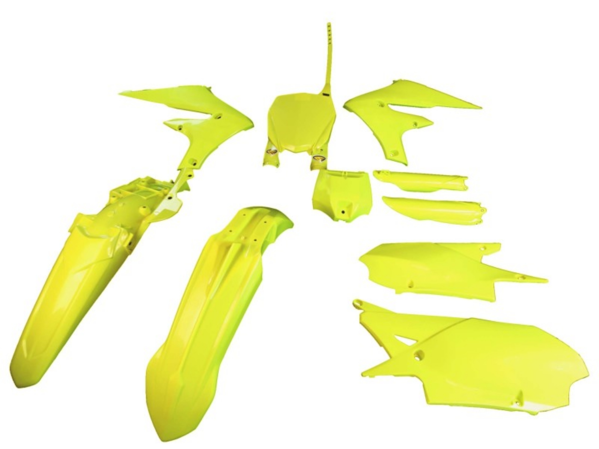 Picture of Cycra 18+ Yamaha YZ250F-450F-FX Powerflow Body Kit - Flo- Yellow