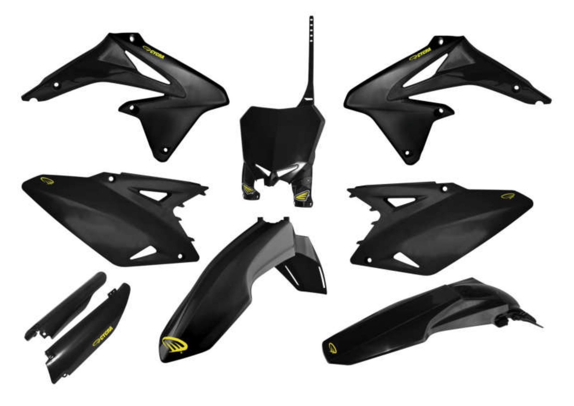 Picture of Cycra 10-18 Suzuki RMZ 250-450 Powerflow Body Kit - Black