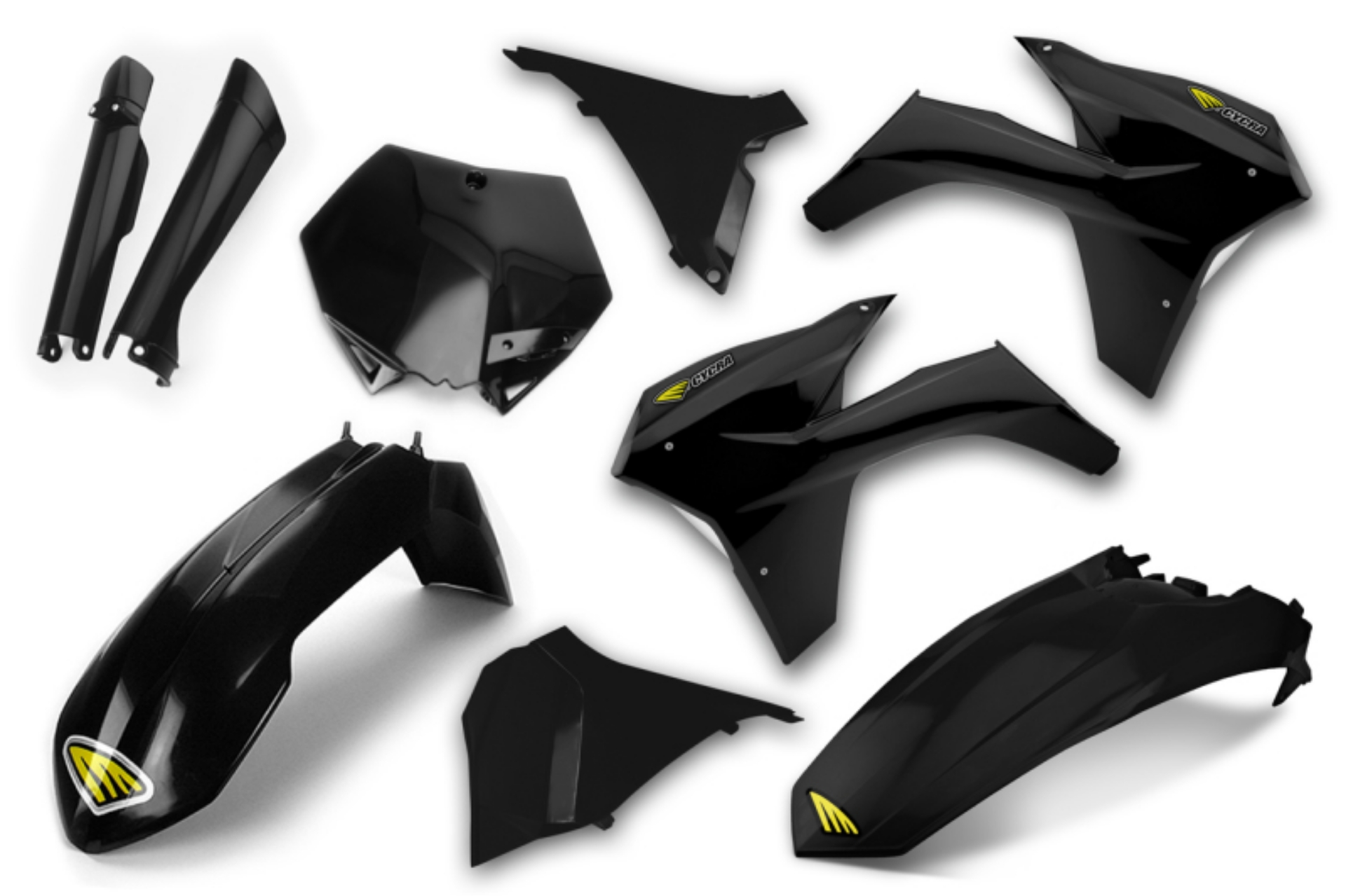 Picture of Cycra 11-12 KTM 125-450 SX-XC-SX-F-XC-F Powerflow Body Kit - Black