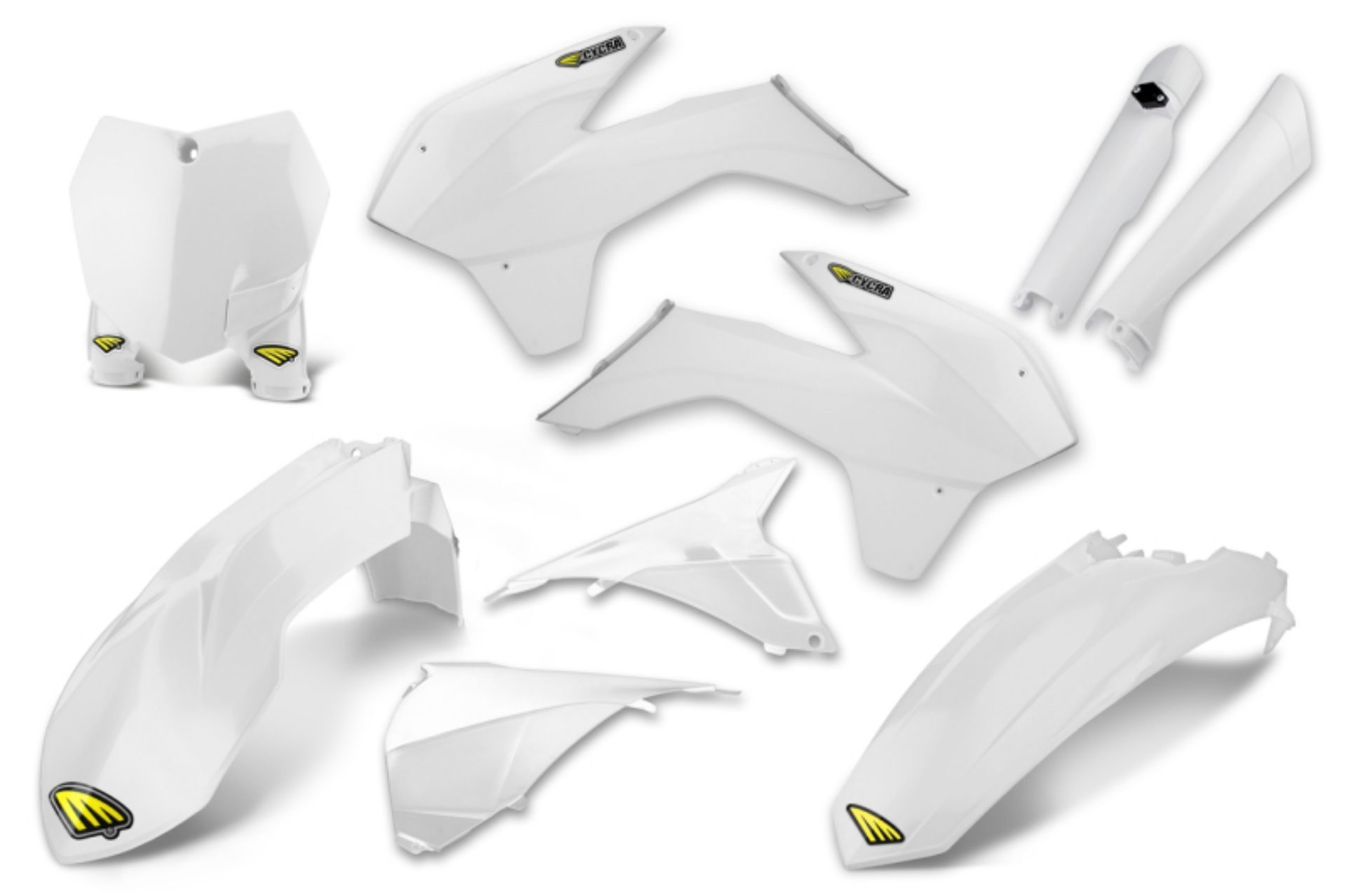 Picture of Cycra 13-16 KTM 150-450 SX-XC-SX-F-XC-F Powerflow Body Kit White