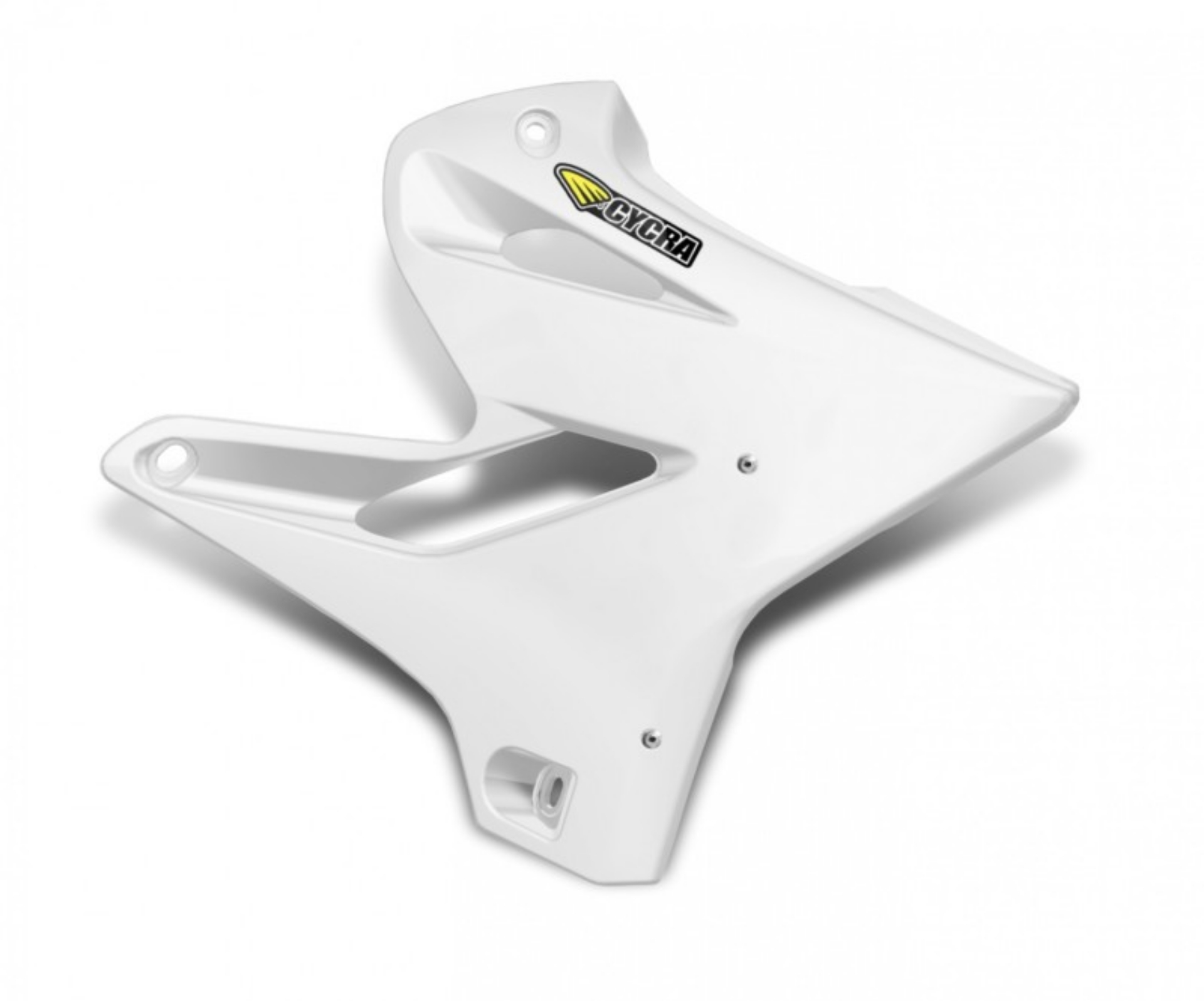 Picture of Cycra 05-22 Yamaha YZ125-250-X Powerflow Radiator Shrouds - White