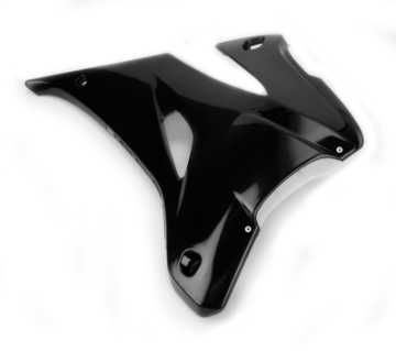Picture of Cycra 06-09 Yamaha YZ250F-450F Powerflow Radiator Shrouds - Black