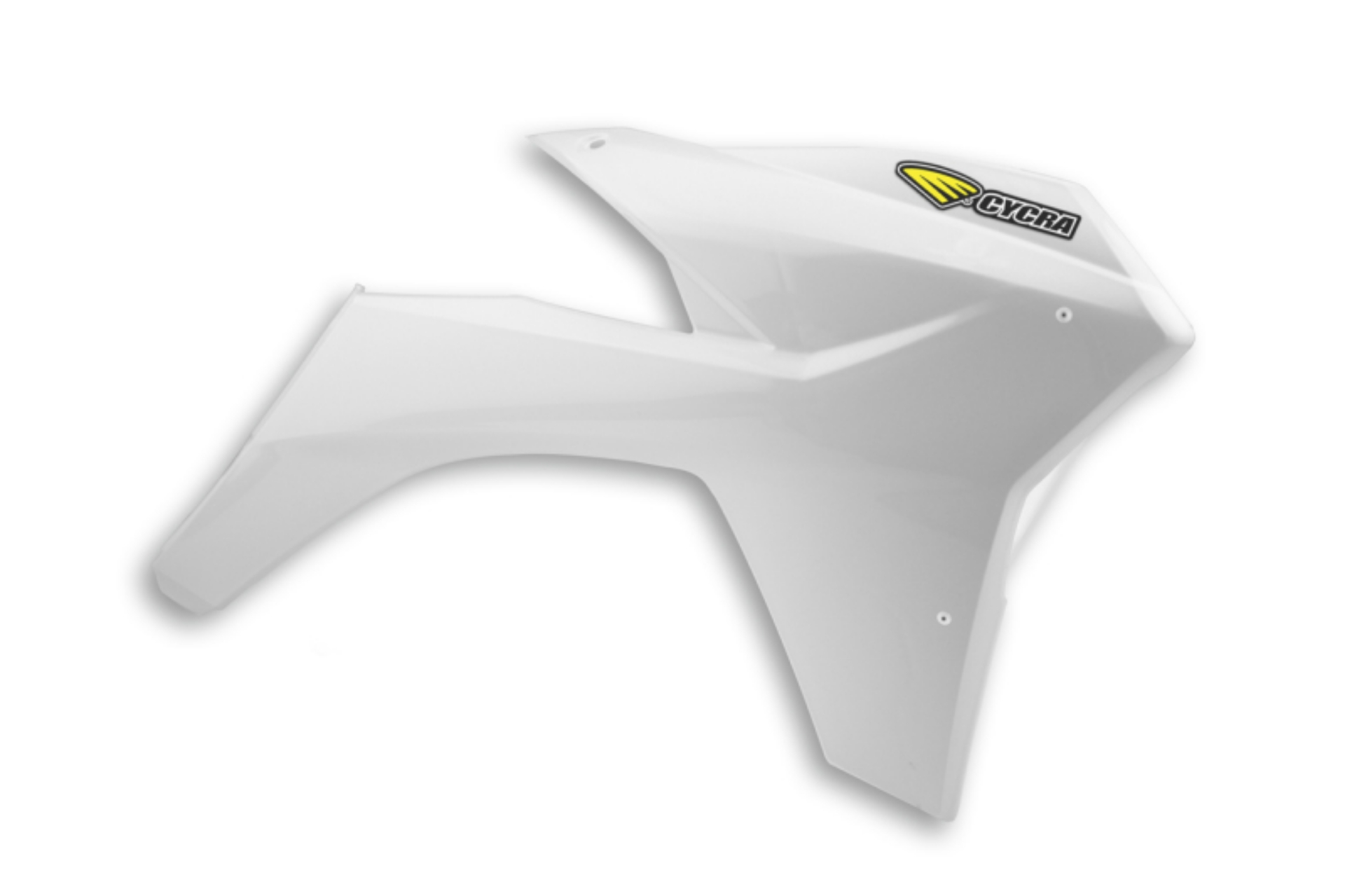 Picture of Cycra 11-13 KTM 125-500 SX-XC-SX-F-XC-F-XC-W-XCF-W-EXC-F Powerflow Radiator Shrouds - White