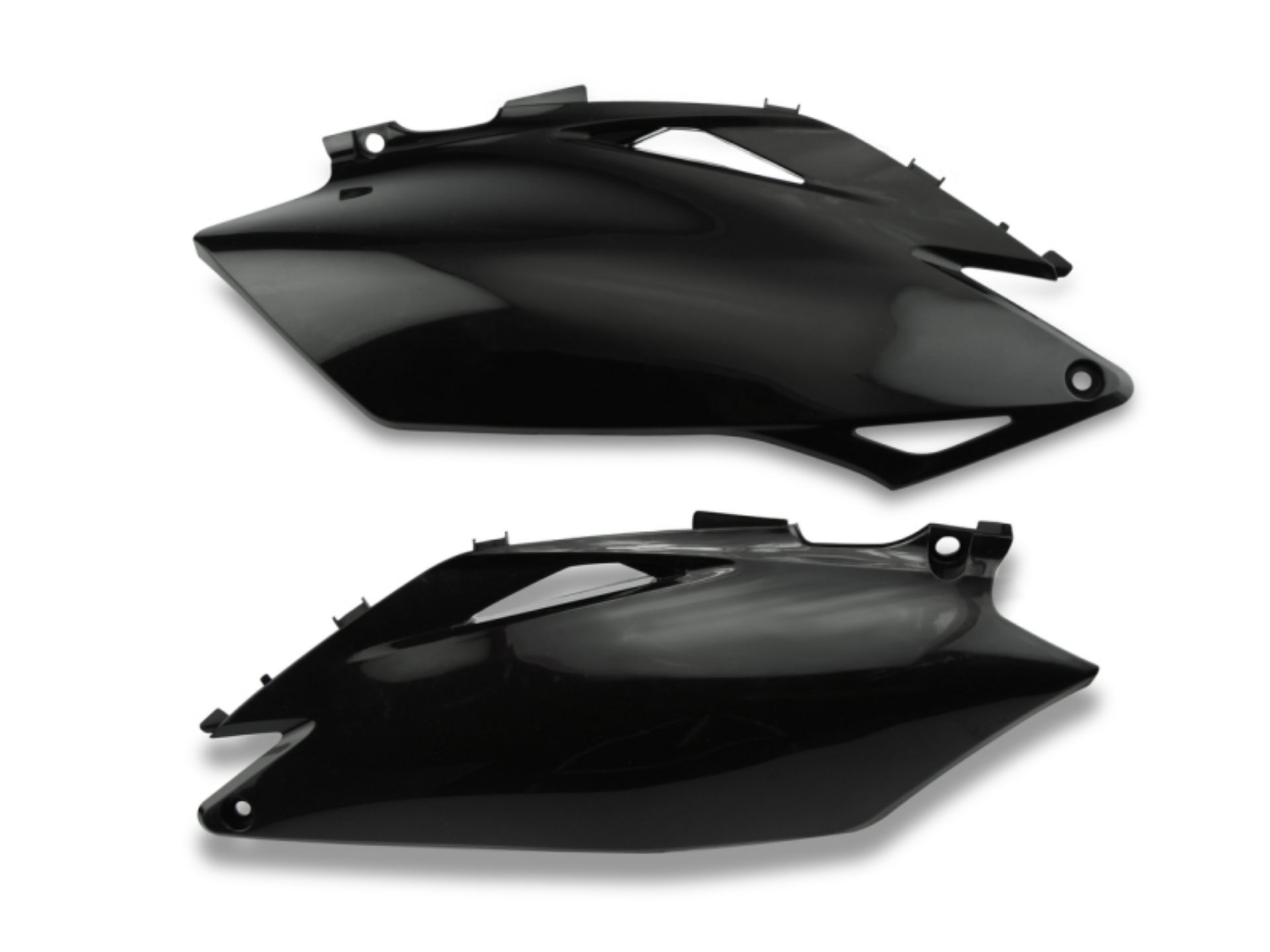 Picture of Cycra 09-12 Honda CRF250R-450R Side Number Panels - Black