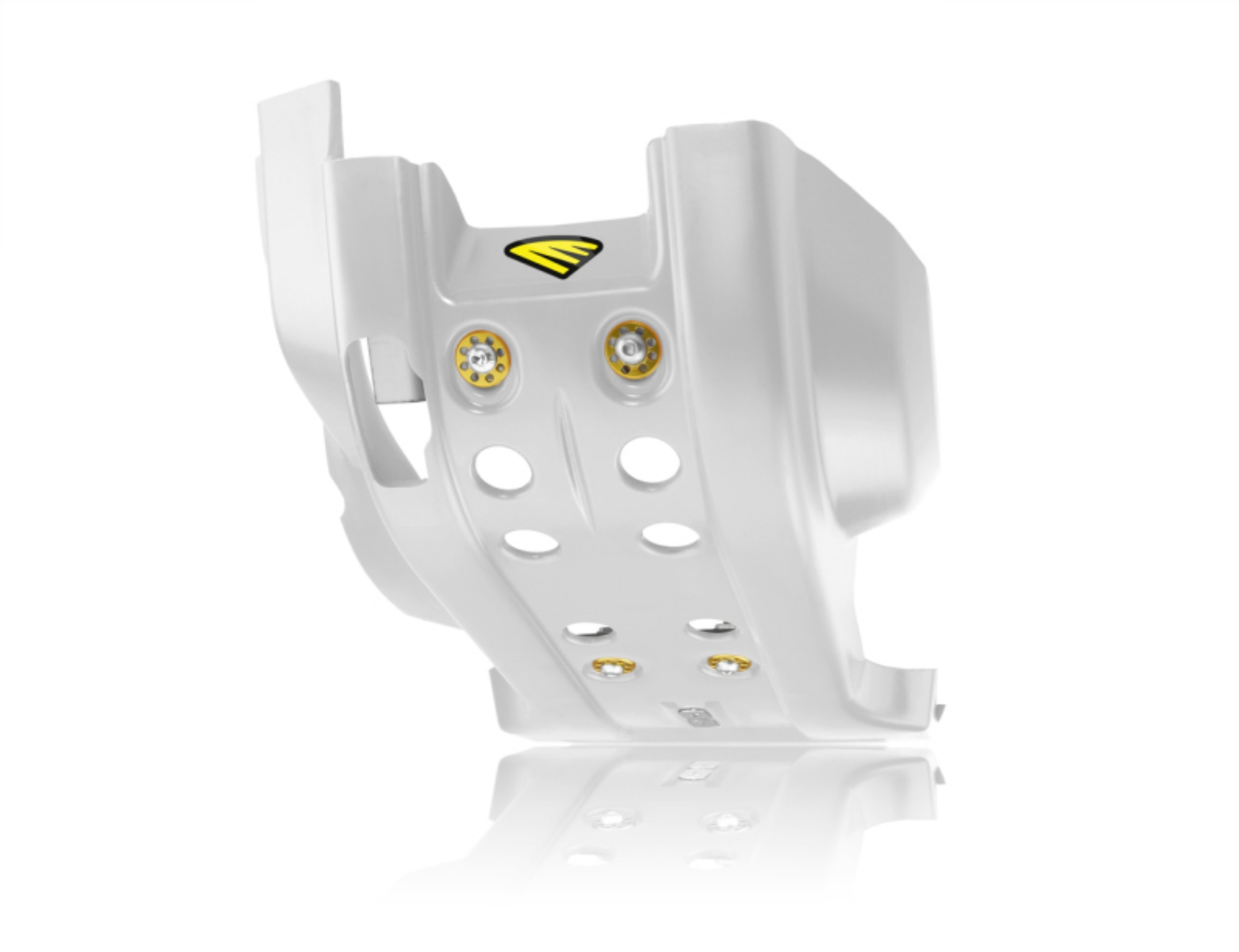 Picture of Cycra 14-15 Husqvarna TC-TE Full Combat Skid Plate - White