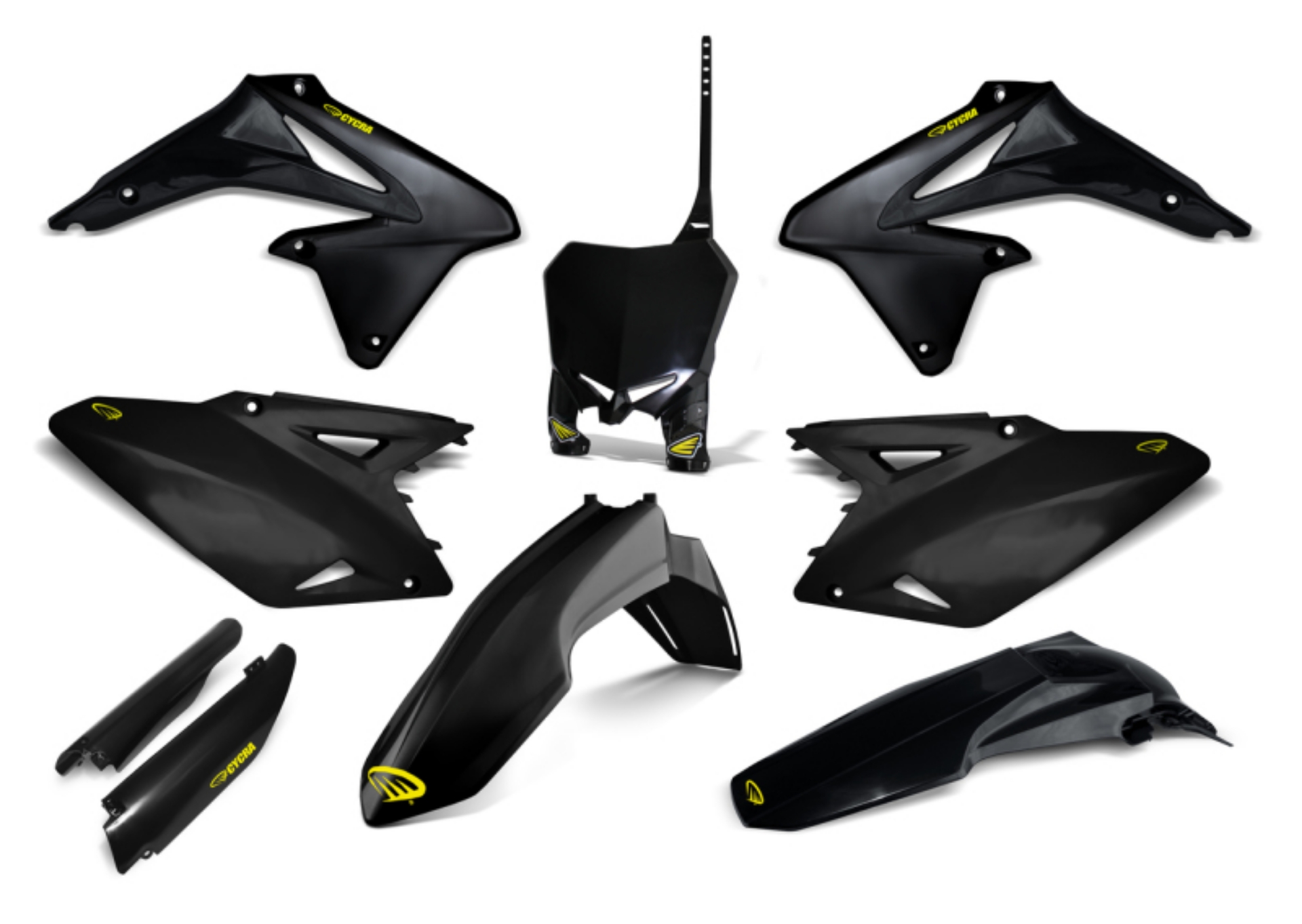 Picture of Cycra 08-17 Suzuki RMZ 250-450 Powerflow Body Kit - Black