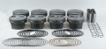 Picture of Mahle MS Piston Set LS 5-3L 3-800in Bore 3-622in Stroke 6-125in Rod -927in Pin -4-2cc 9-8 CR