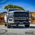 Picture of Westin 19-22 Ram 2500-3500 Excl- Power Wagon HDX Grille Guard - Black