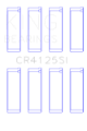 Picture of King Subaru EJ15-EJ16-EJ18-EJ20-EJ22-EJ25 Size 0-5mm Silicone Bi-Metal Alum Rod Bearing Set