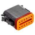 Picture of NAMZ Deutsch DT Series 12-Wire Plug & Wedgelock - Black HD 72119-94BK