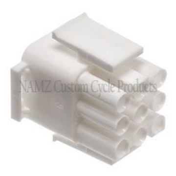 Picture of NAMZ AMP Mate-N-Lock 9-Position Female Wire Plug Connector w-Wire & Interface Seals