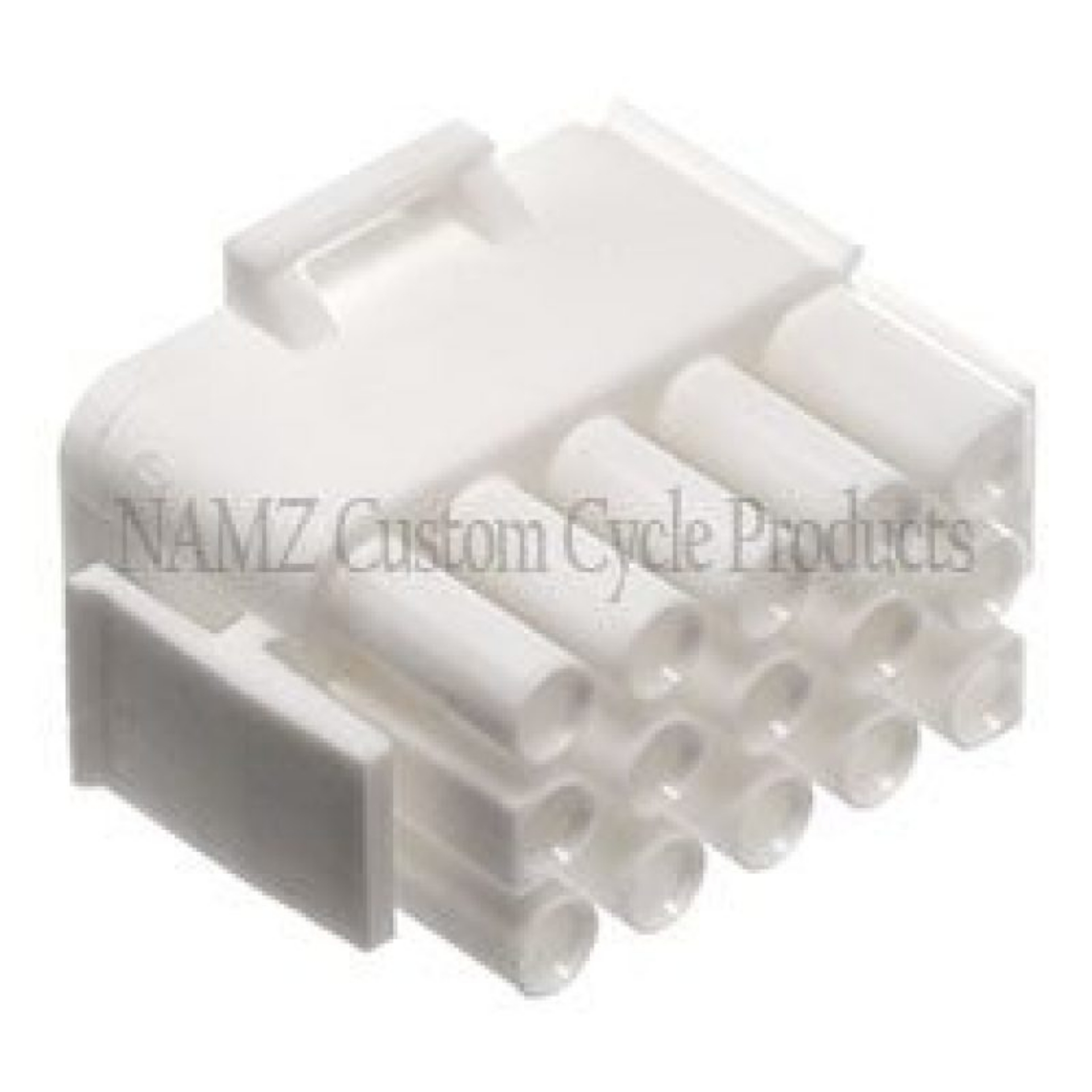 Picture of NAMZ AMP Mate-N-Lock 15-Position Female Wire Plug Connector w-Wire & Interface Seals
