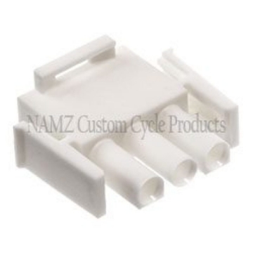 Picture of NAMZ AMP Mate-N-Lock 3-Position Female Wire Plug Connector w-Wire & Interface Seals