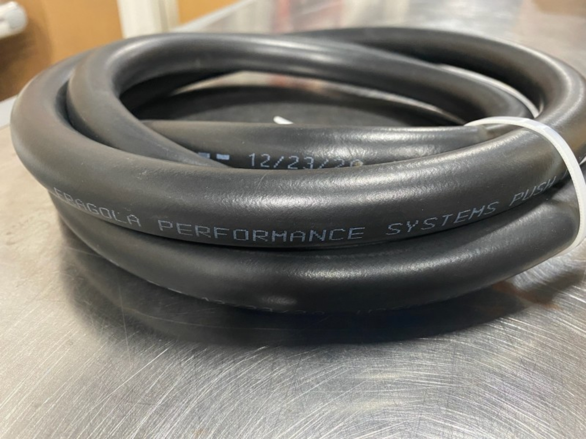 Picture of Fragola -12AN Push-Lite Hi-Temp Black Hose - 3ft