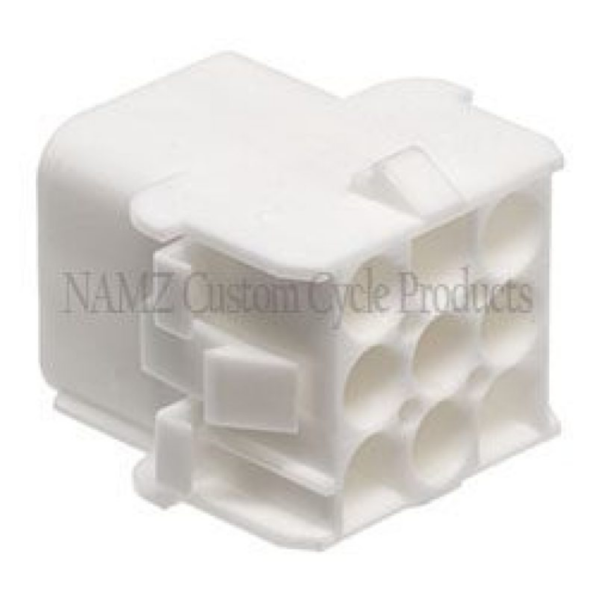 Picture of NAMZ AMP Mate-N-Lock 9-Position Male Wire Cap Connector w-Wire Seal