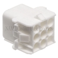 Picture of NAMZ AMP Mate-N-Lock 9-Position Male Wire Cap Connector w-Wire Seal