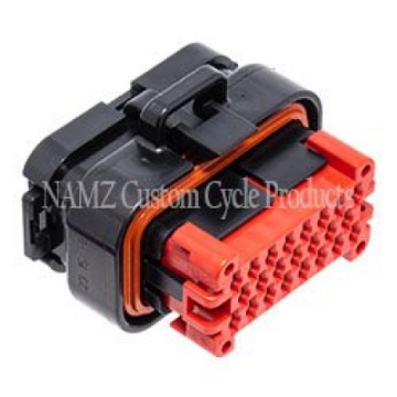 Picture of NAMZ AMP 23-Position Plug HD Radio Harness HD 72382-98BK