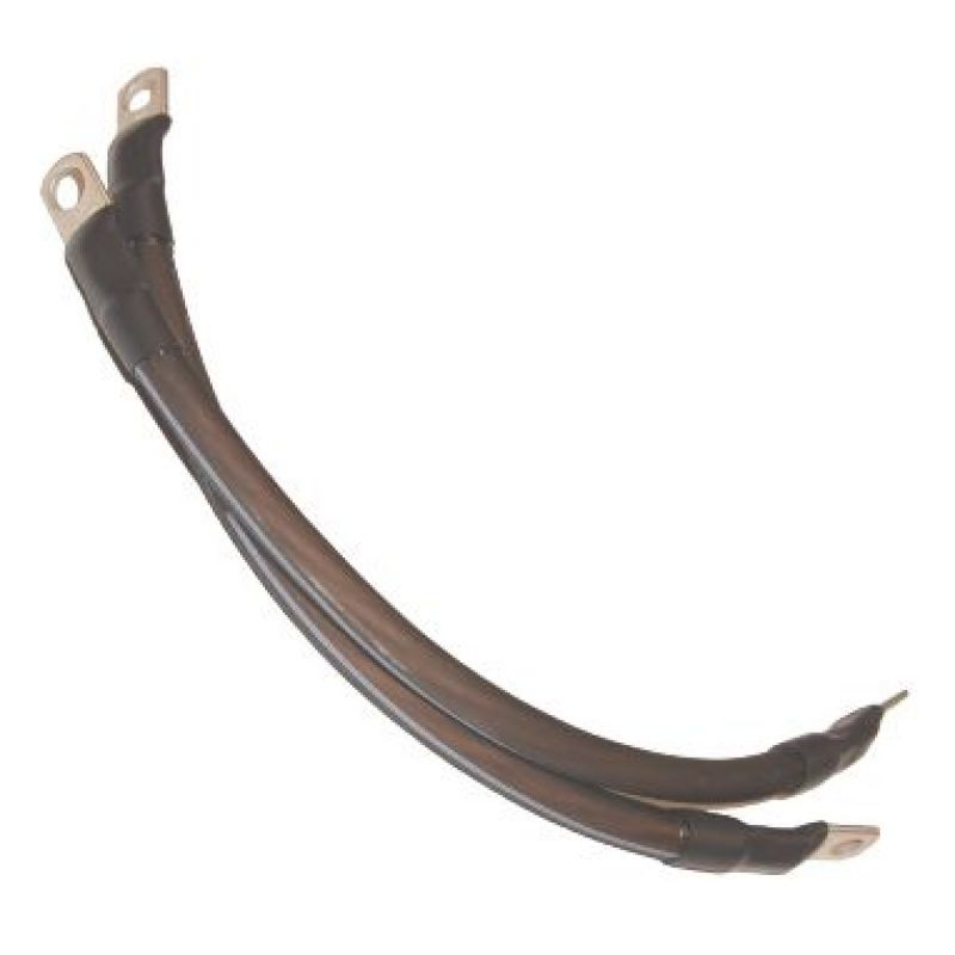 Picture of NAMZ Battery Cables 17in- Black 1-4in- & 5-16in- Lugs - Pair