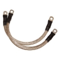 Picture of NAMZ Battery Cables 19in- Clear 1-4in- & 5-16in- Lugs - Pair