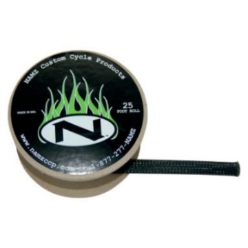 Picture of NAMZ Braided Flex Sleeving 25ft- Spool 1-2in- ID - Black