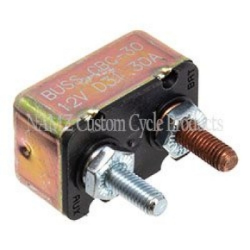 Picture of NAMZ Universal 30-AMP Circuit Breaker 10-32in- Studs - Single OEM 74599-77B