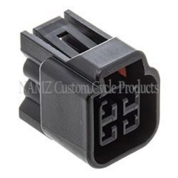Picture of NAMZ Metric 4-Position Female Connector Kit Incl- Wire Seals-Terminals-Locking TPA Single