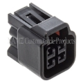 Picture of NAMZ Metric 4-Position Female Connector Kit Incl- Wire Seals-Terminals-Locking TPA Single