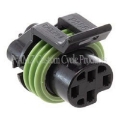 Picture of NAMZ 1999+ V-Twin Road Glide-Ultra Models Delphi OEM Oil Pressure Switch Connector HD 72400-99