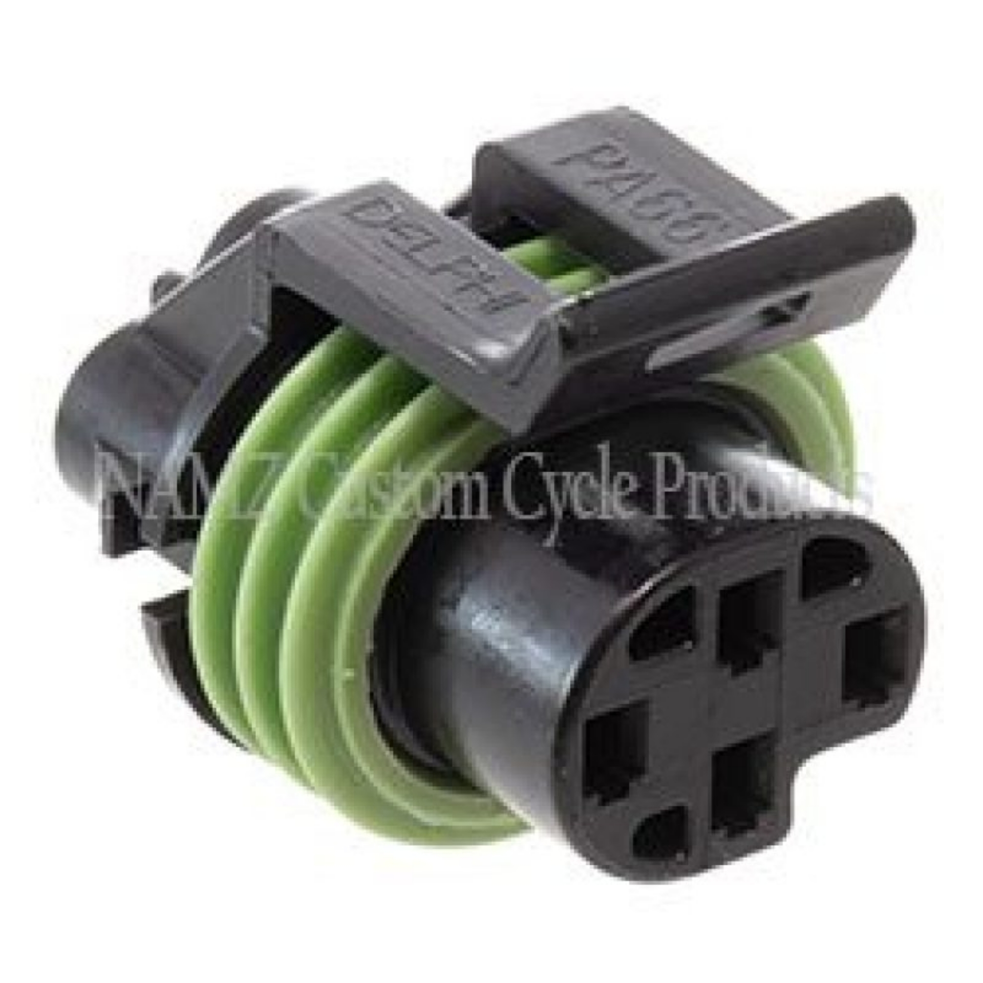 Picture of NAMZ 1999+ V-Twin Road Glide-Ultra Models Delphi OEM Oil Pressure Switch Connector HD 72400-99