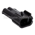 Picture of NAMZ Delphi-Packard Weatherpack 2-Position Male Wire Connector w-Seals