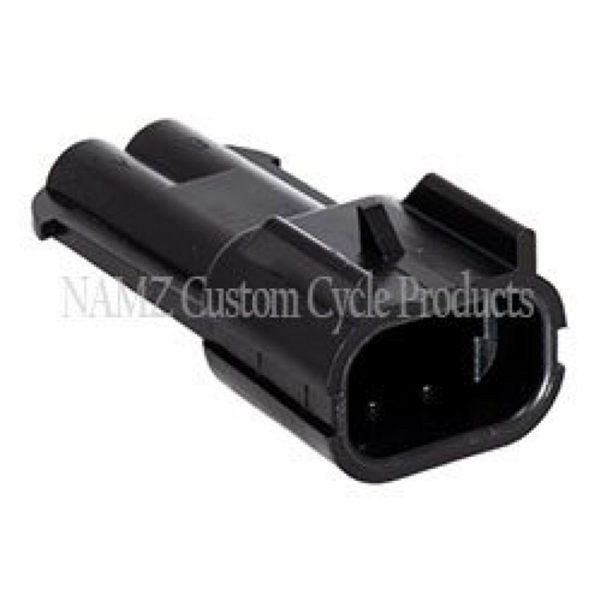 Picture of NAMZ Delphi-Packard Weatherpack 2-Position Male Wire Connector w-Seals