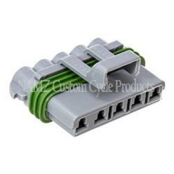 Picture of NAMZ Delphi-Packard Weatherpack 5-Position Female Wire Connector w-Seals