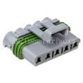 Picture of NAMZ Delphi-Packard Weatherpack 5-Position Female Wire Connector w-Seals