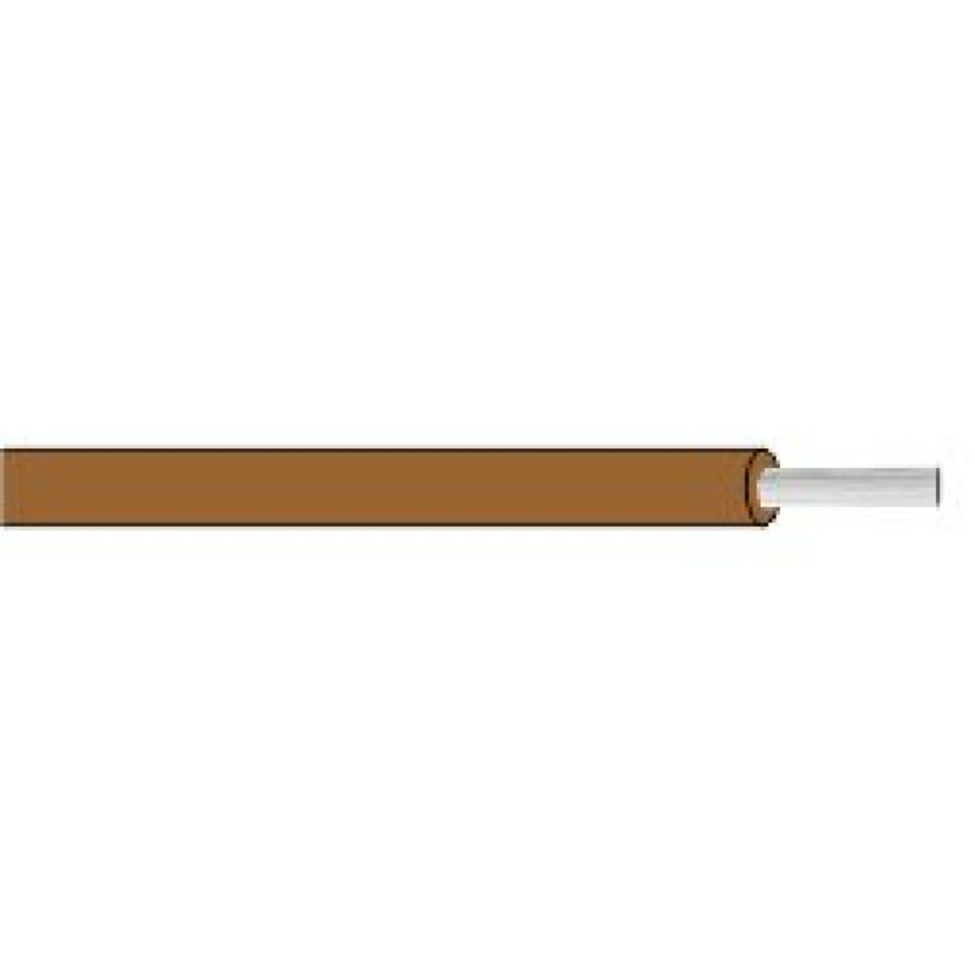 Picture of NAMZ GXL Primary Wire Bare-Copper 25ft- Spool 16g - Brown