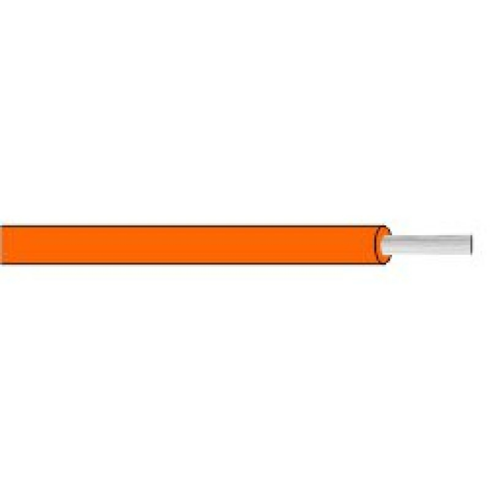 Picture of NAMZ GXL Primary Wire Bare-Copper 25ft- Spool 14g - Orange