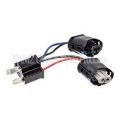 Picture of NAMZ 2014+ Road King w-7in- Dual LED HLamp Headlight Adapter Pigtail w-Female H9 & H11 to Male H4