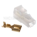 Picture of NAMZ 250 Series OEM Starter Solenoid 1-Position Locking Connector & Terminal - 5 Pack HD 72295-94