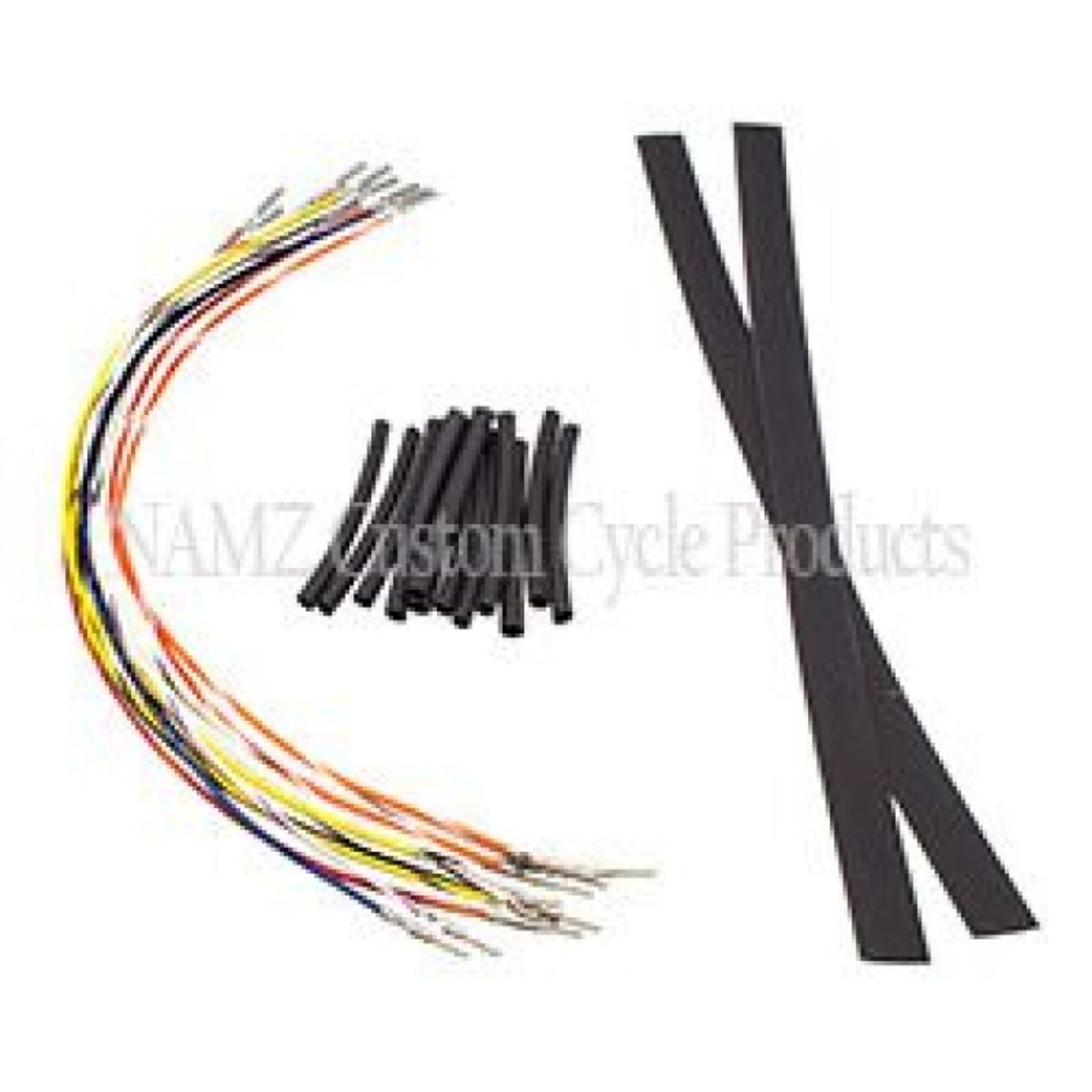 Picture of NAMZ 96-06 V-Twin NON-Baggers Handlebar Control Complete Xtension Harness 4in