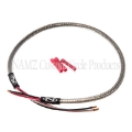 Picture of NAMZ Headlight Harness SS Braided & Clear Coated - Stock Length