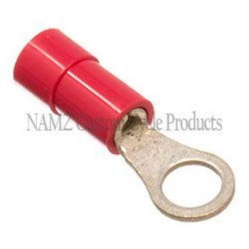 Picture of NAMZ PVC Ring Terminals No- 8 - 22-18g 25 Pack