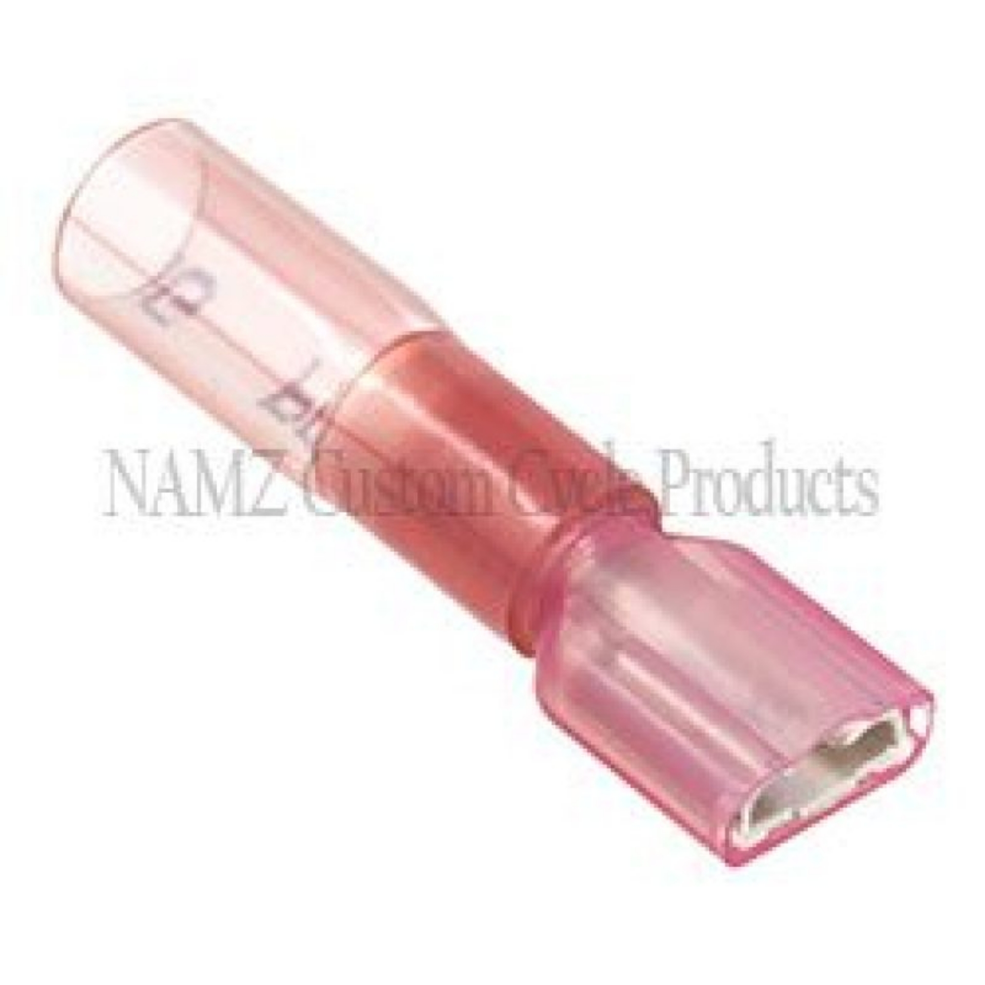 Picture of NAMZ Heat Sealable -25in- Female Quick Disconnect Terminals 22-18g 25 Pack
