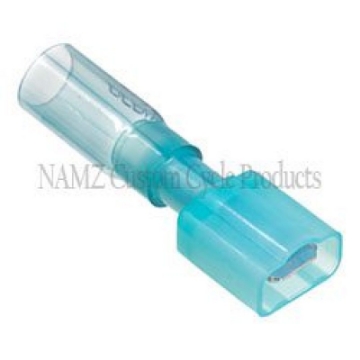Picture of NAMZ Heat Sealable -25in- Male Quick Disconnect Terminals 16-14g 25 Pack