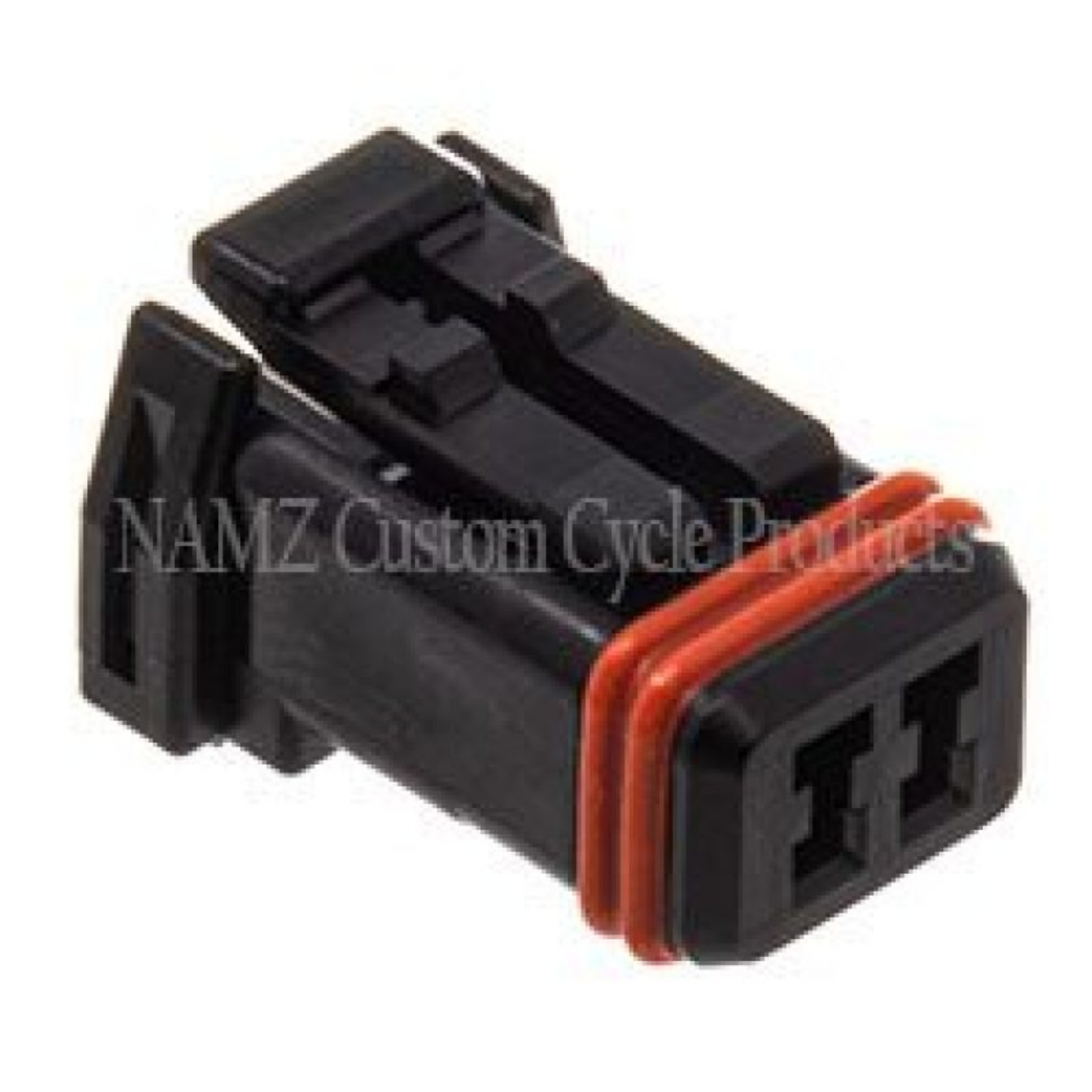 Picture of NAMZ JAE MX-1900 2-Position Female Black Socket Housing HD 72906-11