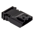 Picture of NAMZ JAE MX-1900 4-Position Male Black Pin Housing HD 72907-11