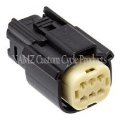 Picture of NAMZ 07-23 Molex MX-150 6-Position Female Connector R Side Handlebar Control - Black HD 72414-07BK